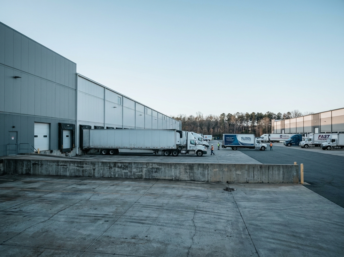 Entrepôt logistique moderne représentant un actif immobilier générateur de revenus passifs