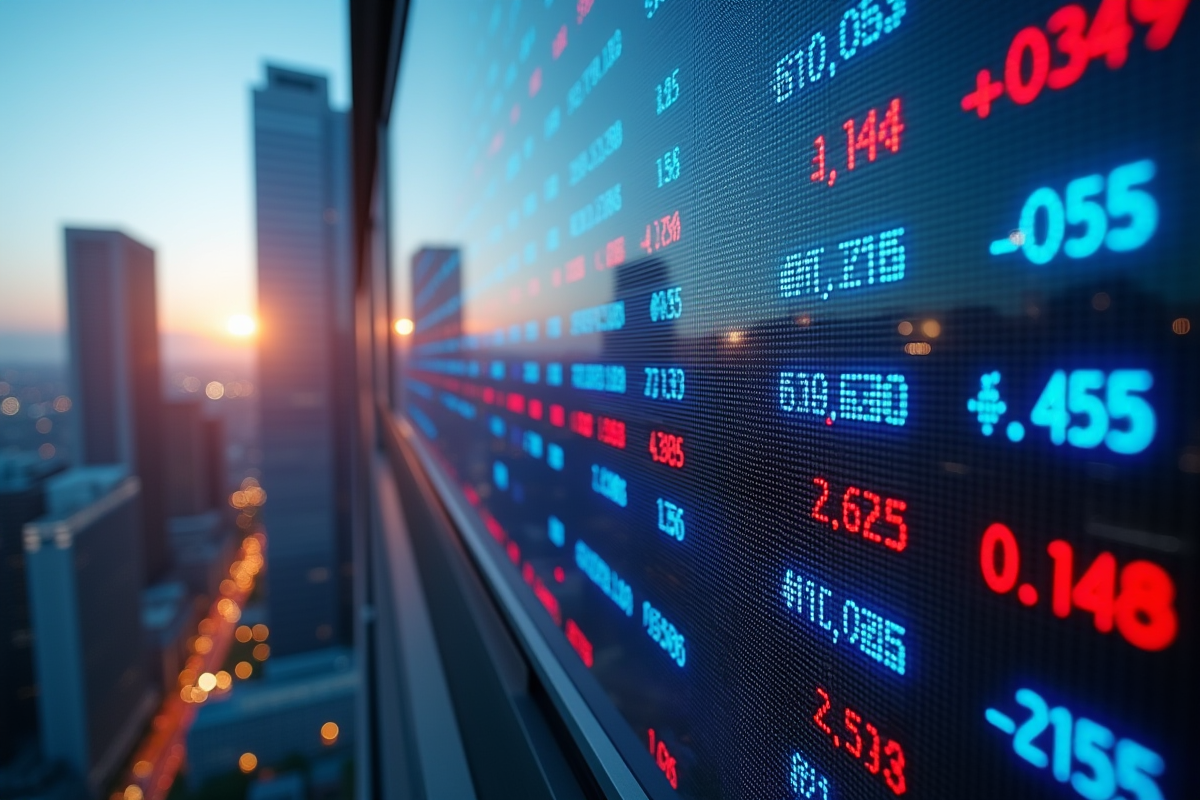 bourse chute